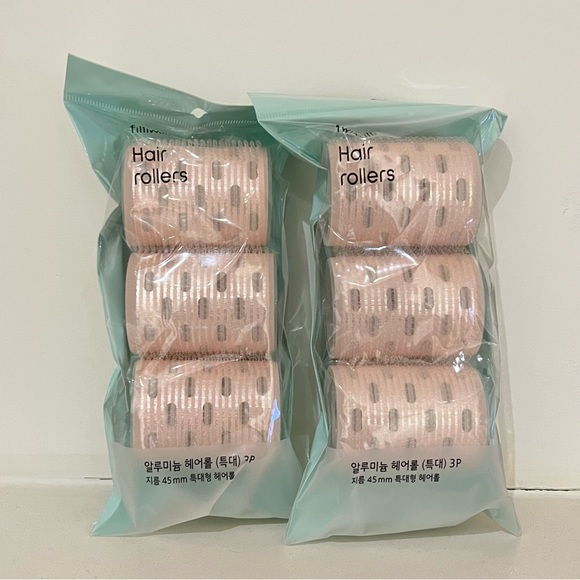 2/$15  🆕Fillimilli XL Aluminum-sheet Hair Rollers 3pieces*2 - Picture 3 of 6